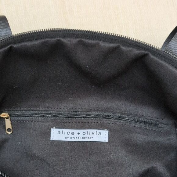 Alice + Olivia by Stacey Bendet Canvas Weekender Duffel Bag - Picture 2 of 9